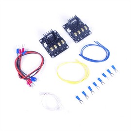 ANGEEK 2 x Heated Bed Power Expansion Module High Power Module Expansion Board Hot Bed MOS Tube High Current Load Module 25A for 3D Printer Parts