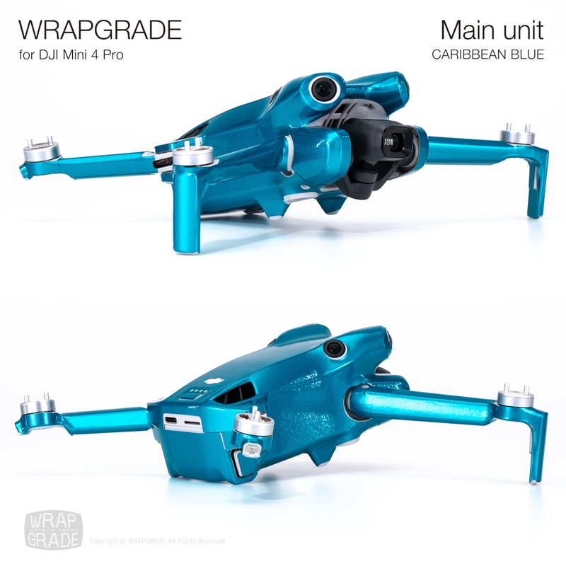 WRAPGRADE Skin Stickers Compatible with DJI Mini 4 Pro |