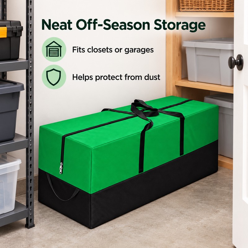 Christmas Tree Storage Bag with Reinforced Handles, Heavy Duty Oxford