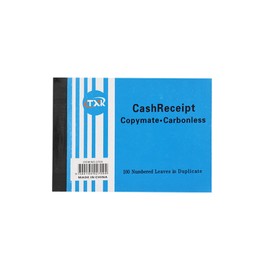 100 Leaf Cash Receipt Book Copymate Carbonless Business Small Size (1)