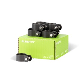 GAH-Alberts 655204 Brace Clamp - Plastic-Coated - Green, 655303