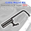 WMPHE Cable Mount Kit Compatible with EZ-EFI and GM 700R4