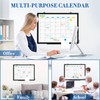 WALGLASS Dry Erase Calendar Whiteboard for Wall, 36" x 24"