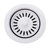 Westbrass D2089SEV-50 3-1/2" Kitchen Sink Waste Disposal Drain Flange and