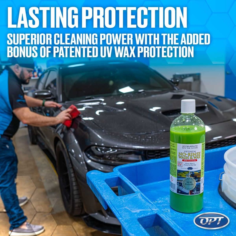Optimum No Rinse Wash and Wax – Rinseless Car Wash