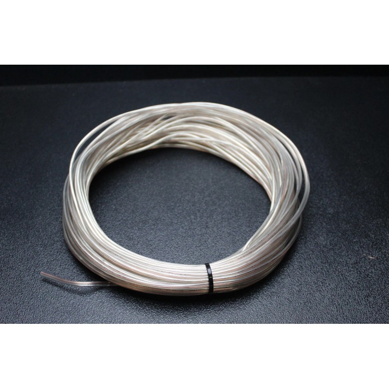Audiopipe 20 GAUGE CLEAR SPEAKER WIRE 10 FT AWG CABLE