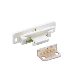 スガツネ工業 ランプ印 レバーラッチ LL-66 LL-66WT ホワイト