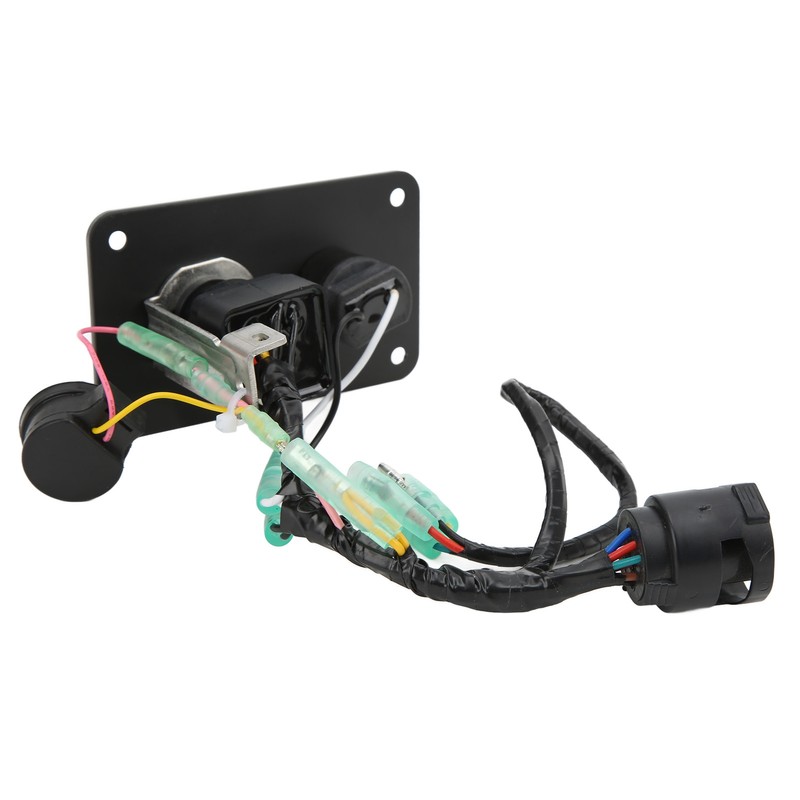 Outboard Engine Ignition Key Switch Panel Assembly 704‑82570‑08‑00 Replacement for