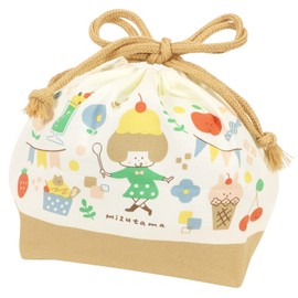 Kutsuwa MU006 Mizutama Lunch Bag, Made in Japan