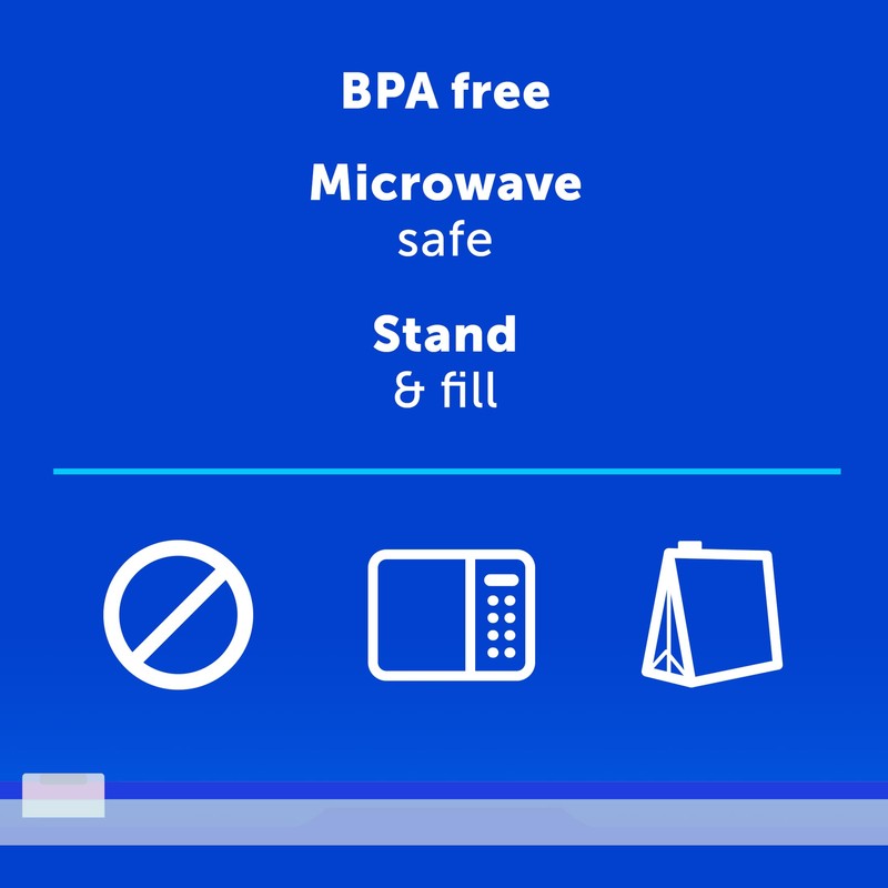 Ziploc Gallon Food Storage Freezer Slider Bags, Power Shield Technology