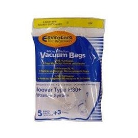 Hoover Type H30+ Vacuum Bags (5 pack + 3 filters)