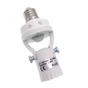 TWDRTDD Motion Sensor Light Socket,PIR Motion E26 Screw Bulb Adapter,