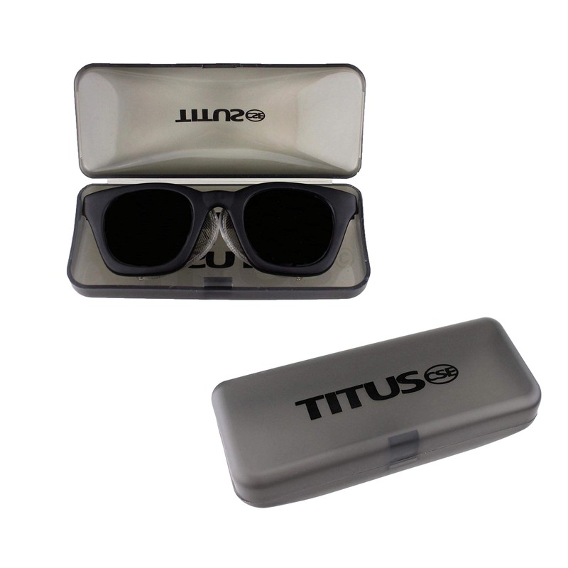 TITUS G12 Retro Style Safety Glasses Soft Folding Stainless Steel