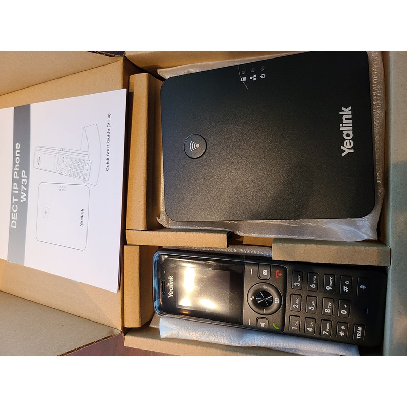 Yealink W73P IP DECT Phone Bundle W73H with W70 Base