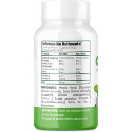 Greenside Guanábana 60 Cápsulas | Suplemento Natural Antioxidante | Apoyo al Sistema Inmunológico y Bienestar Celular | Vegano