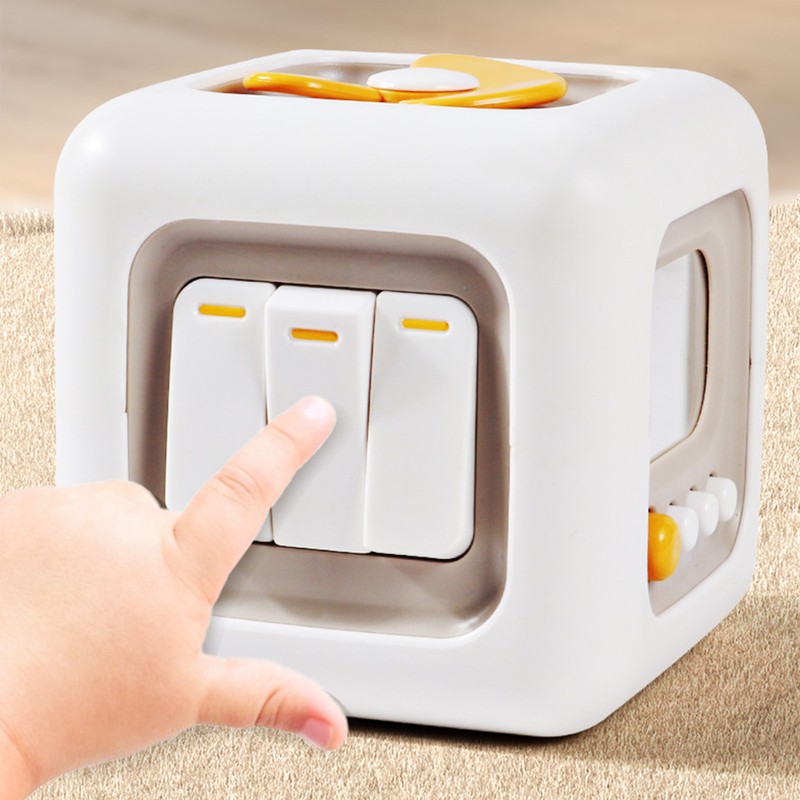 6 Sided Busy Ball Toy Drawer Switch Rotating Knob Hexahedral