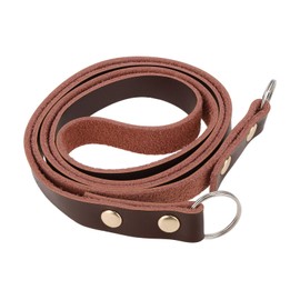 EMSea Camera Shoulder Strap Genuine Leather Camera Shoulder Strap Length 100 cm Width 1.3 cm Compatible with Fuji X100 X-T20 Series Compatible with Sony RX100 and A6000 Series Brown