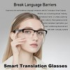 Meagtlva AI Smart Glasses with Real-Time Translation for 164 Languages,Bluetooth