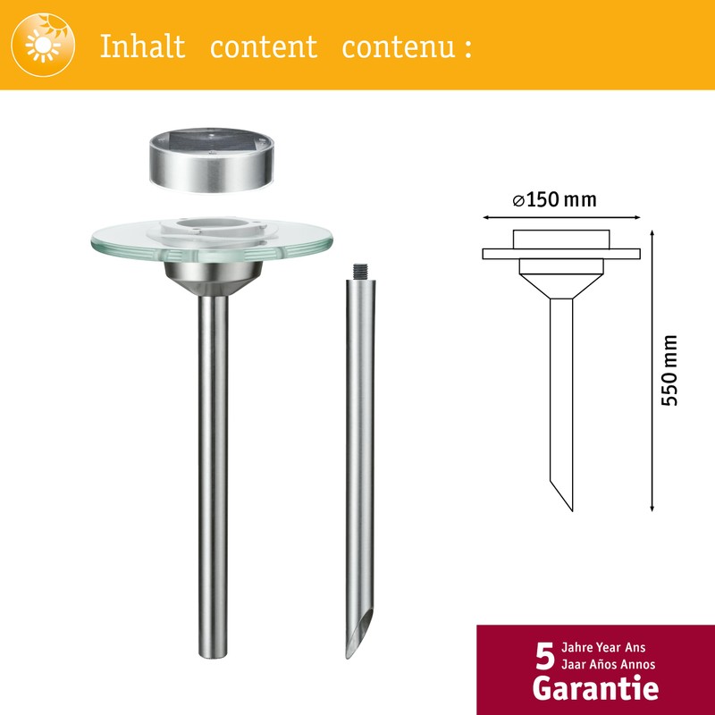 Paulmann UFO Special Solar Ground Spike IP44 93764
