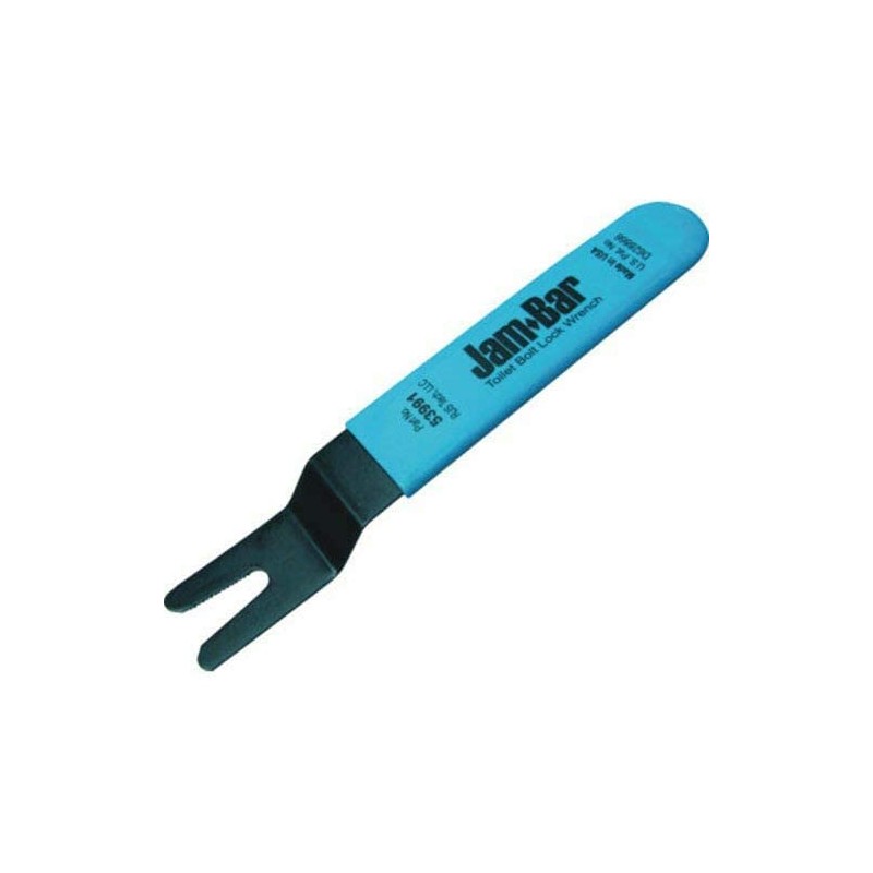 Yuelman Jam-Bar Toilet Bolt Lock Wrench - Stops Toilet Bolt
