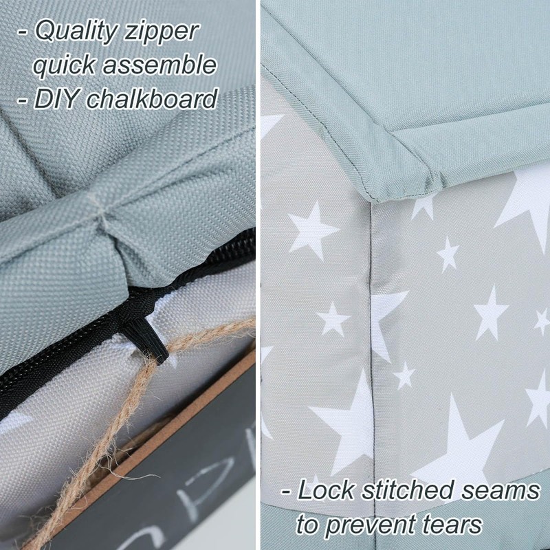 ANPPEX Large Dog House Indoor,2XL Size Indoor Dog House for