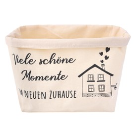 Tinoaly Brotkorb, Viele Schöne Momente im Neuen Zuhause Geschenk zum Auszug Brottasche Einzugsgeschenk für Zuhause Bäckerei