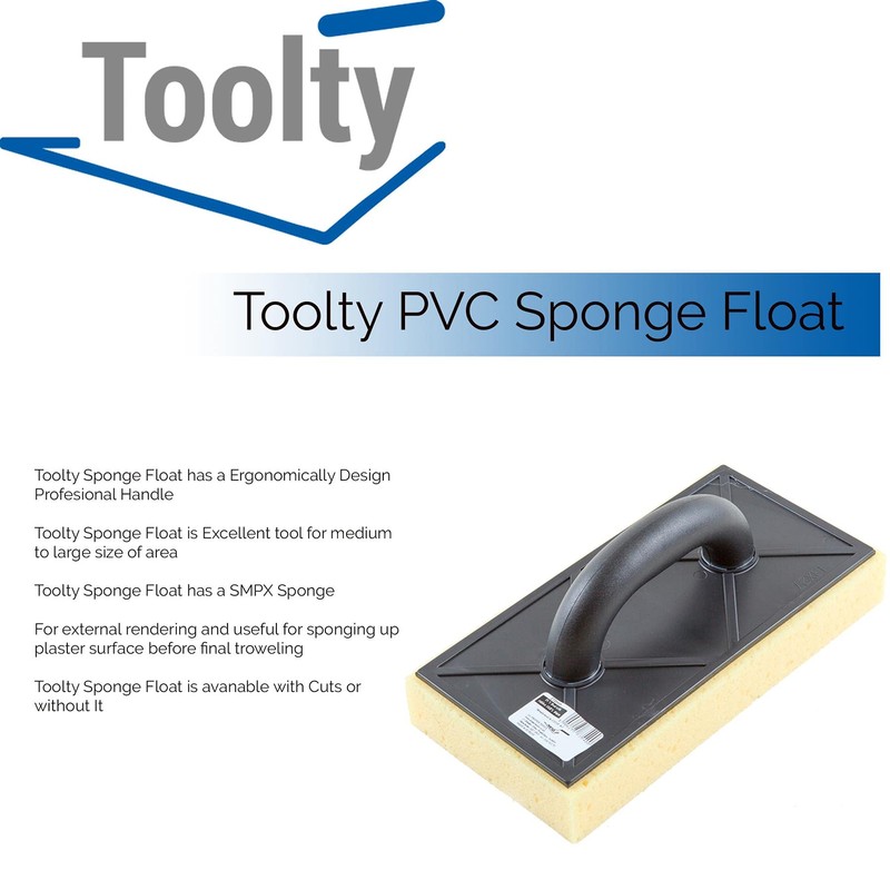 Toolty PVC Sponge Float - 280 x 140mm - SMPX