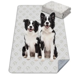 FXW Washable Pee Pads for Dogs, Leak-Proof & Non-Slip, Specifically Designed Rollick/Homeplus 32/40/45inch 8 Panels Dog Playpen, 43" x 98" Rectangle, Khaki, 1 Pack
