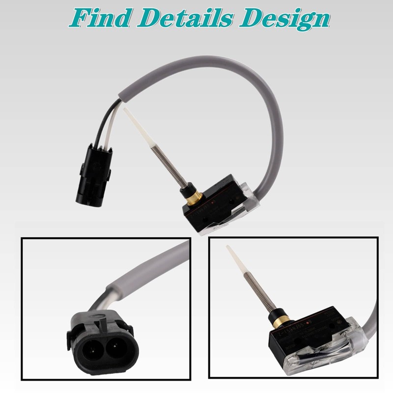 Clutch Switch 1604996,Compatible with 1987-2007 Peterbilt 378 379 Models Part#