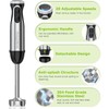 Bonsenkitchen Immersion Blender, 20 Variable Speeds & Turbo, 4-In-1 Stainless