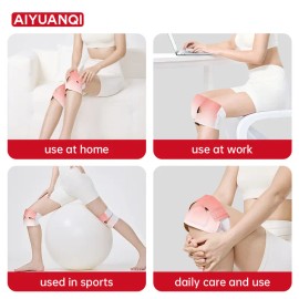 Knee Pain Relief Patches 4 Count, Herbal Heat Patch for Joint & Muscle Support, Plant Based Comfort for Running, Work and Daily Stiffness