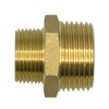 VARIOSAN Double nipple, AG/AG, brass, suitable for drinking water