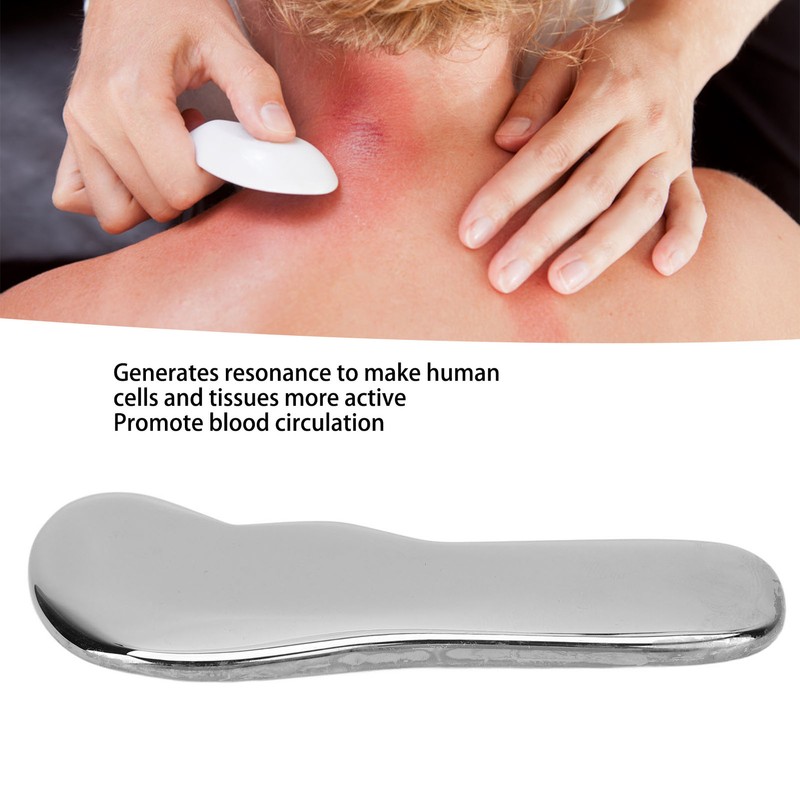 Scraping Board Natural Energy Stone Terahertz Acupuncture Massage Scraping Tablets