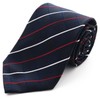 Michi Kolondon Brand Necktie, 100% Silk, Jacquard Woven, Plaid Pattern,
