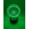 POGSTER 3D Ferris Wheel Lamp – 7-Color Changing LED Night