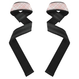 Flesh - Correas de muñeca de levantamiento de tablero de ajedrez de 26 pulgadas, antideslizantes, para levantamiento de potencia, entrenamiento de fuerza, guantes de ejercicio