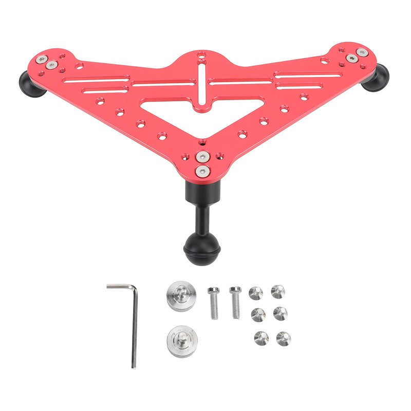 Diving Tray Rig Video Triangular Stabilizer Tripod Base Bracket SLR