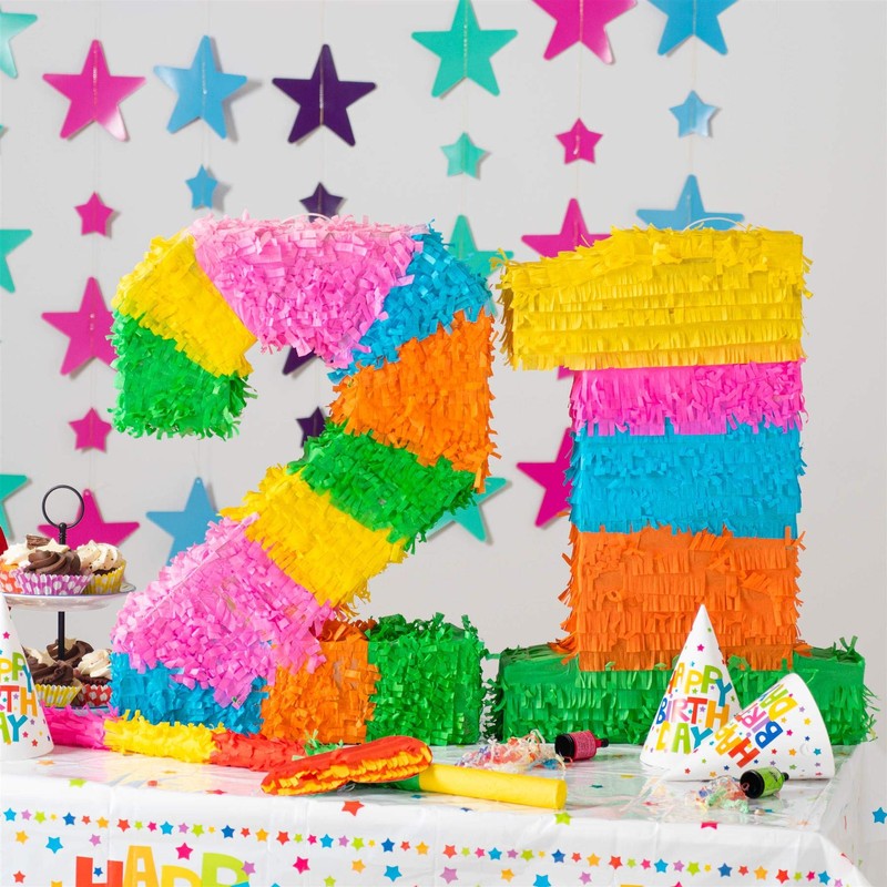 Fax Potato Pinata Set with Stick & Blindfold - 21st