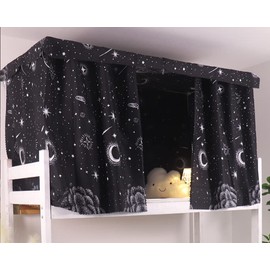 Bed Curtain, Bunk Bed Tent Curtain, Blackout Curtains, Mosquito Net, Bunk Bed, Sleeping Tent, Mid-Sleeper Bed, Tent Curtain, Cloth, Dustproof Mosquito for Student Home, Children's Room, Children's Bed