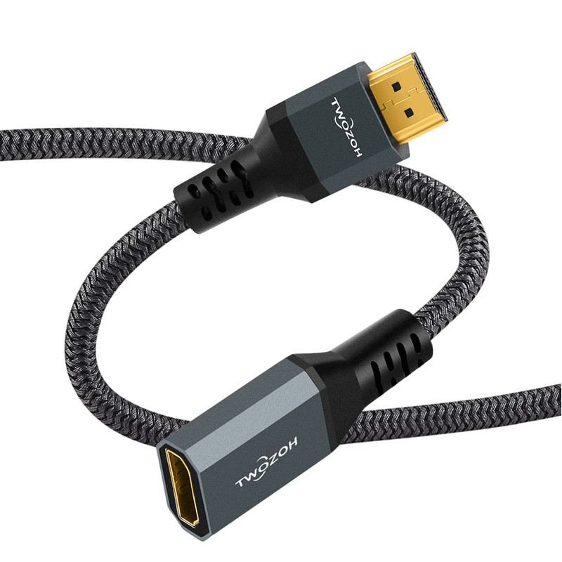 Twozoh Cable de extensión HDMI de 8K 1.5M, Cable HDMI