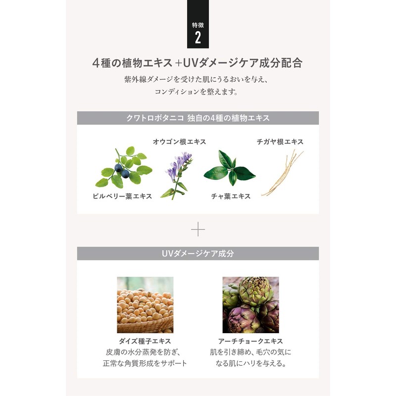 Quattro Botanico (Sunscreen) Botanical, Oil Control & UV Blocking, 1.8