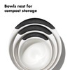 OXO Good Grips 3- Piece Plastic Mixing Bowl Set, 2500