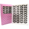 HANSPY False Eyelashes, Fluffy Crossed Faux Mink Eyelashes, 4 Styles,