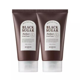 Black Sugar 2개 블랙슈가 퍼펙트 스크럽폼 [캐롯 카로틴 릴리프 크림+증정(캐롯 패드 2] 2 Black Sugar Perfect Scrub Foam [Carrot Carotene Relief Cream + Gift (Carrot Pad 2)]