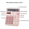 OFFIDIX Standard Function Dual Power Electronic Calculator 12 Digit Large