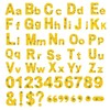 231 Pcs Bee Bulletin Board Decoration Letters Numbers Alphabet Cutouts