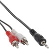 InLine 89944 0.5 m 3.5 mm BLACK AUDIO CABLE