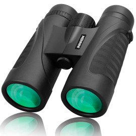 10x40 innhom Binoculars for Adults Low Night Vision Binoculars for Hunting HD Waterproof Compact for Adults Night Vision and Day Bird Watching Hiking with BAK4 Prism FMC Lens