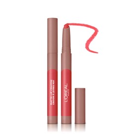 L'Oréal Paris Infaillible Matte Lip Crayon 108 Hot Apricot, Pack of 1