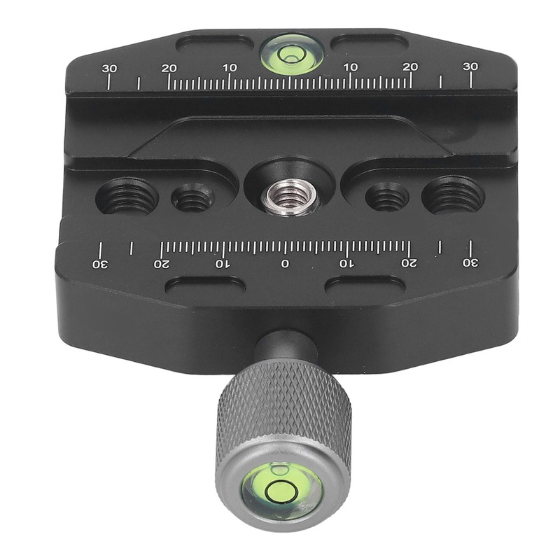 Quick Release Plate Universal Aluminum Alloy SLR Camera Tripod Head